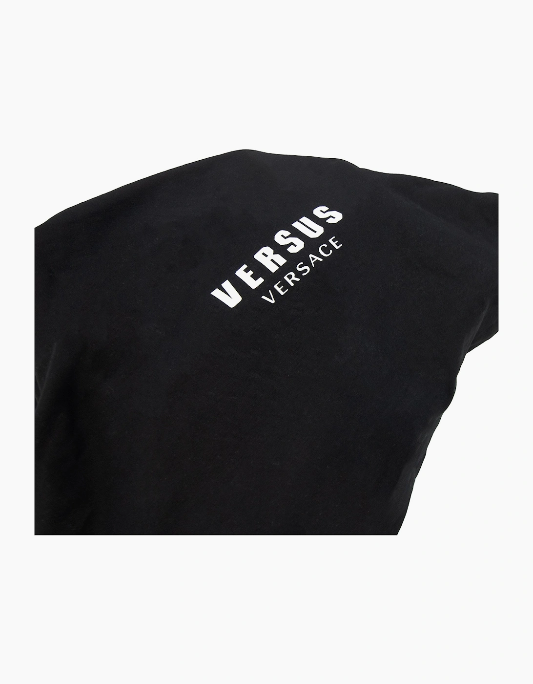 Versace Versus Lion Soft Leather Backpack Black