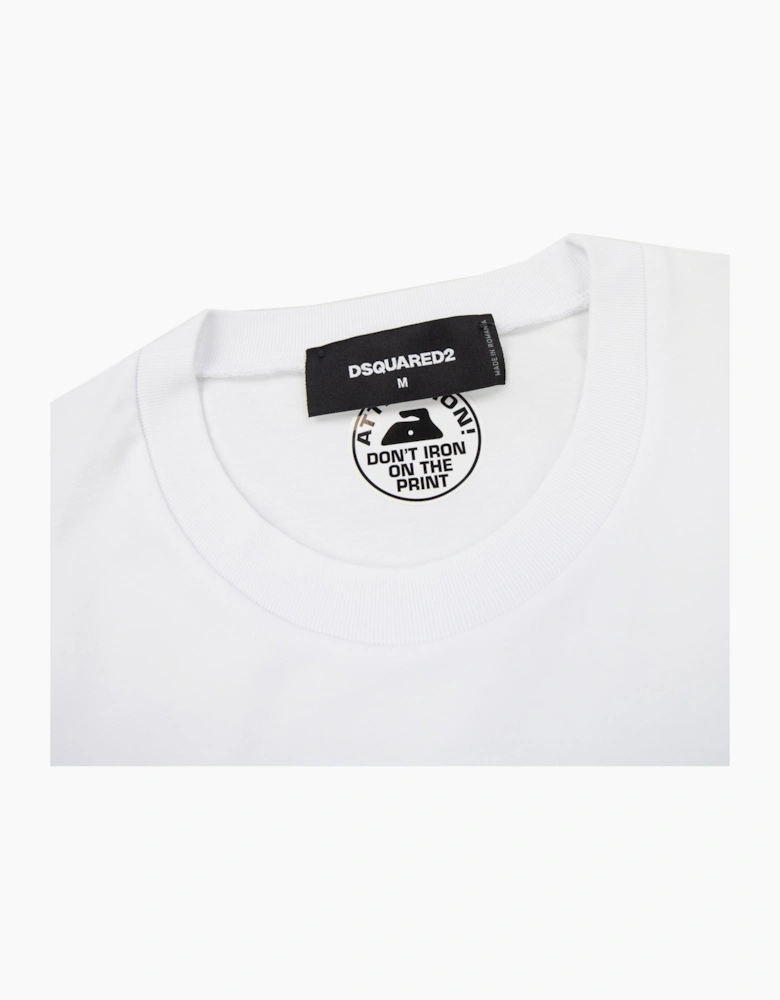Dsquared2 Sweat And Tears Cool Fit Tee White