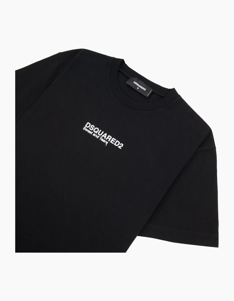 Dsquared2 Sweat And Tears Cool Fit Tee Black 900