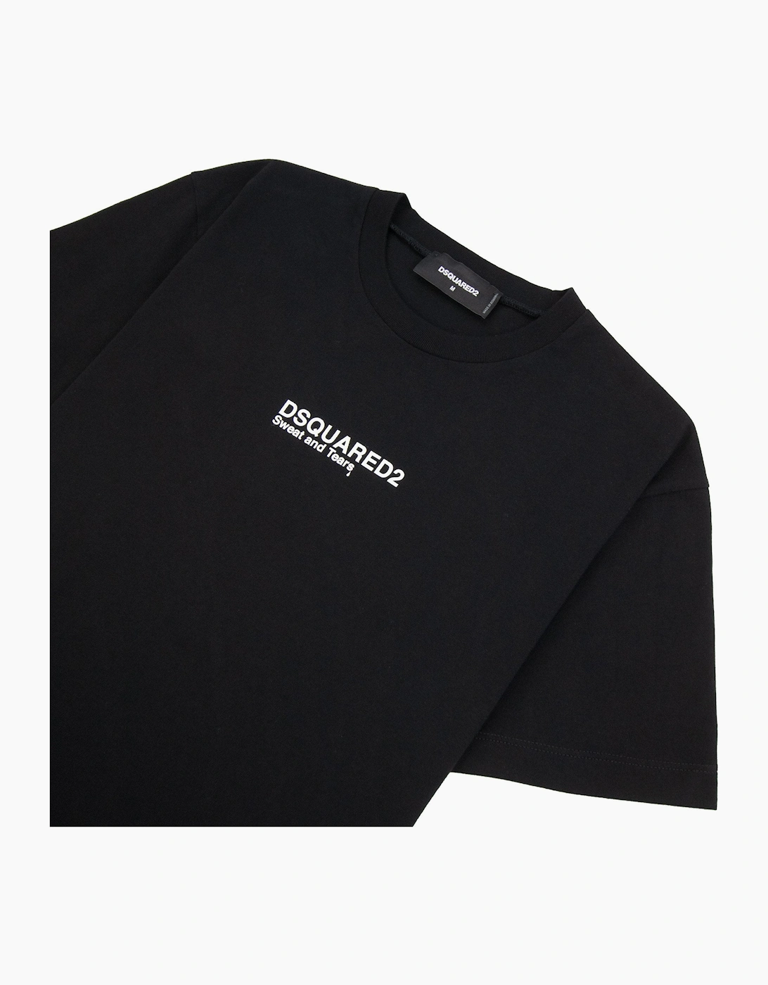 Dsquared2 Sweat And Tears Cool Fit Tee Black 900