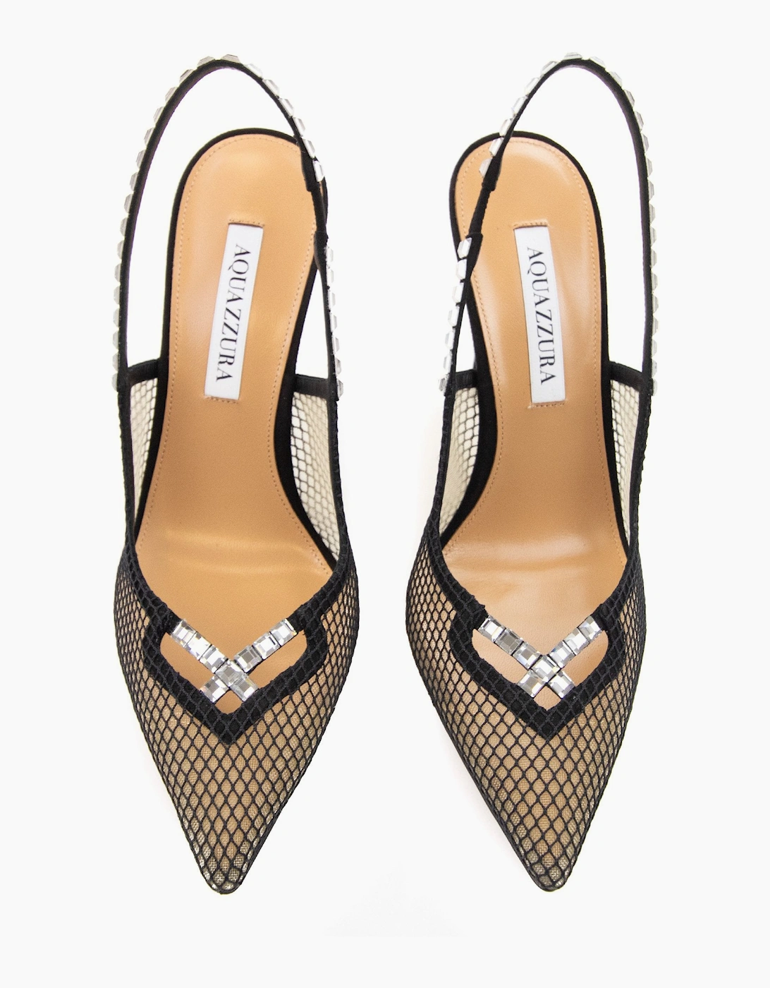 Aquazzura Forbidden Love Sling 105 Black