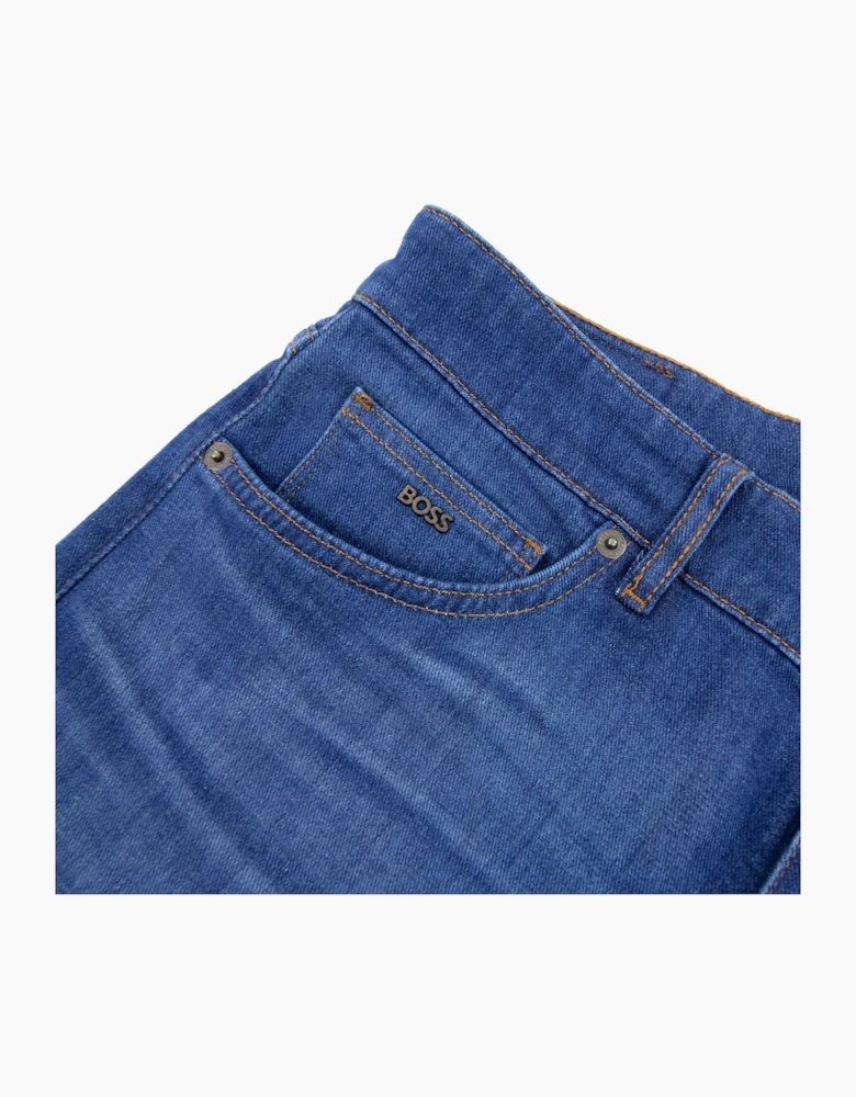 Hugo Boss Maine3 Cashmere Regular Fit Jeans Blue 434