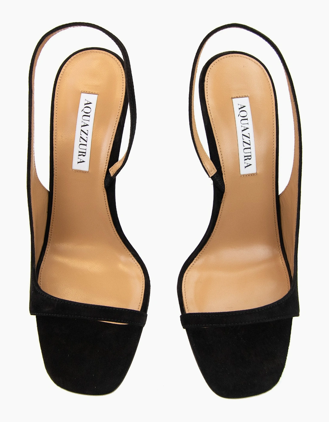 Aquazzura Rock Chic Sling 105 Black