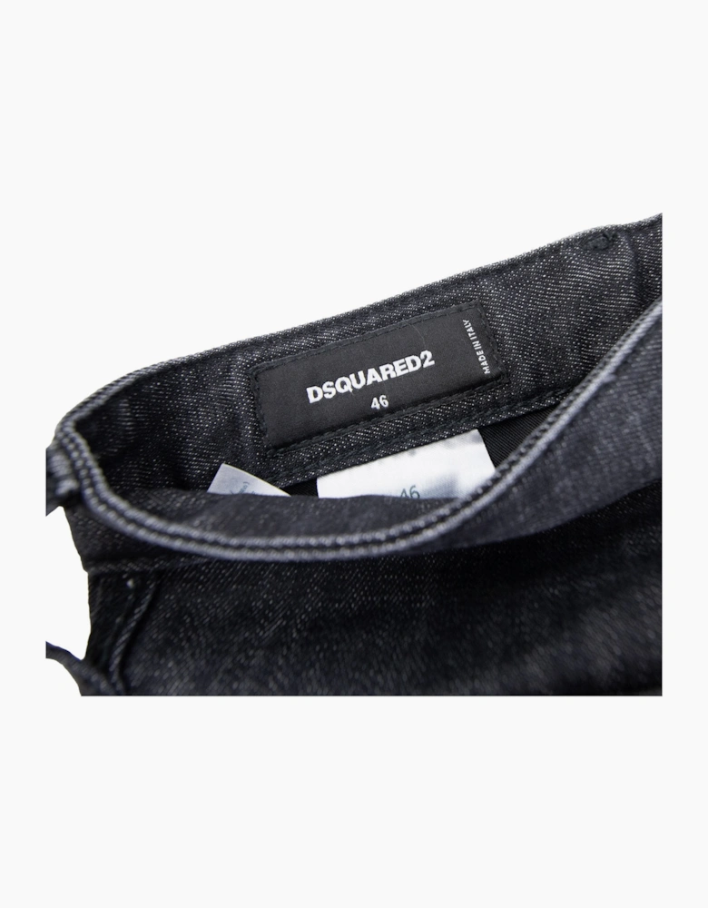 Dsquared2 Black Easy Wash Cool Guy Jeans Black 900