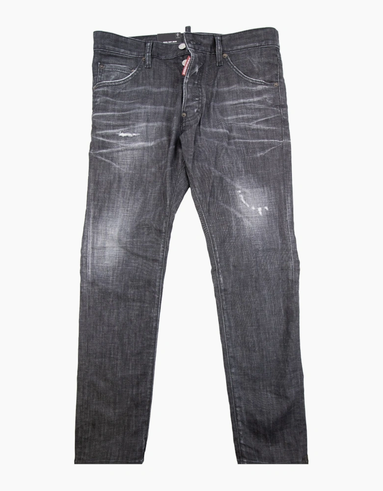 Dsquared2 Black Easy Wash Cool Guy Jeans Black 900