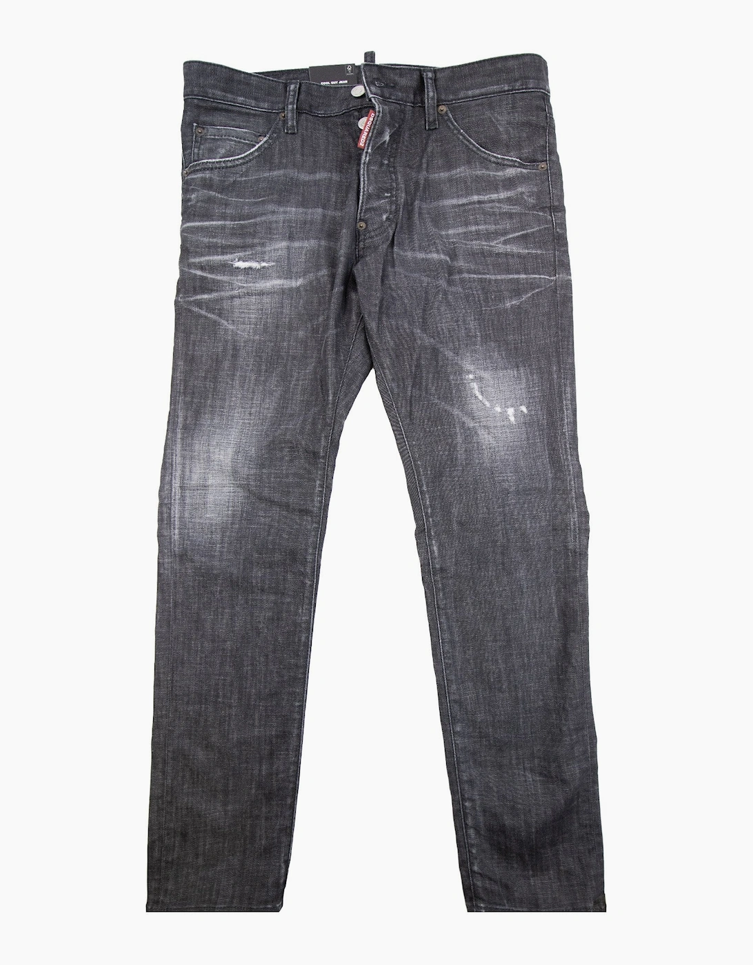 Dsquared2 Black Easy Wash Cool Guy Jeans Black 900