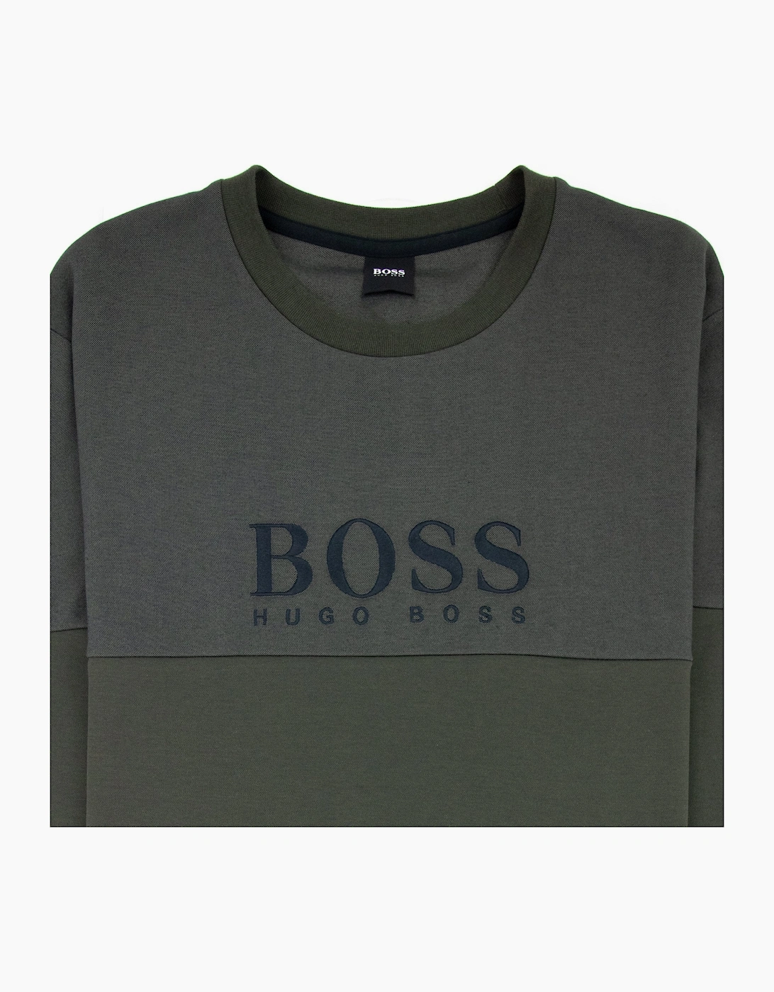 Hugo Boss Tracksuit Sweatshirt Front Logo Dark Green