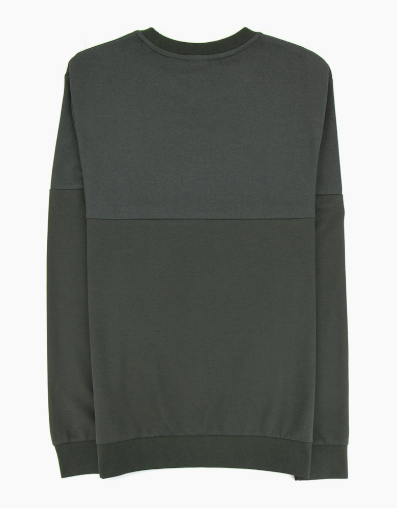 Hugo Boss Tracksuit Sweatshirt Front Logo Dark Green