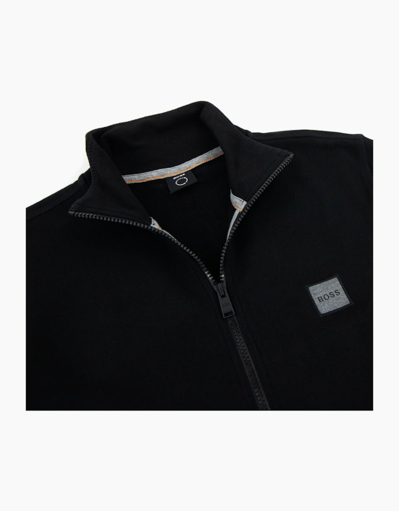 Hugo Boss Zestart 1 Patch Logo Funnel Neck Sweat Black 001