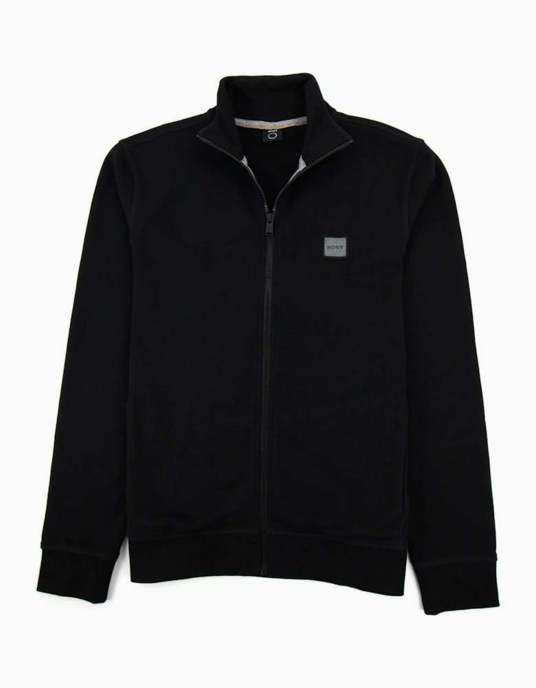 Hugo Boss Zestart 1 Patch Logo Funnel Neck Sweat Black 001