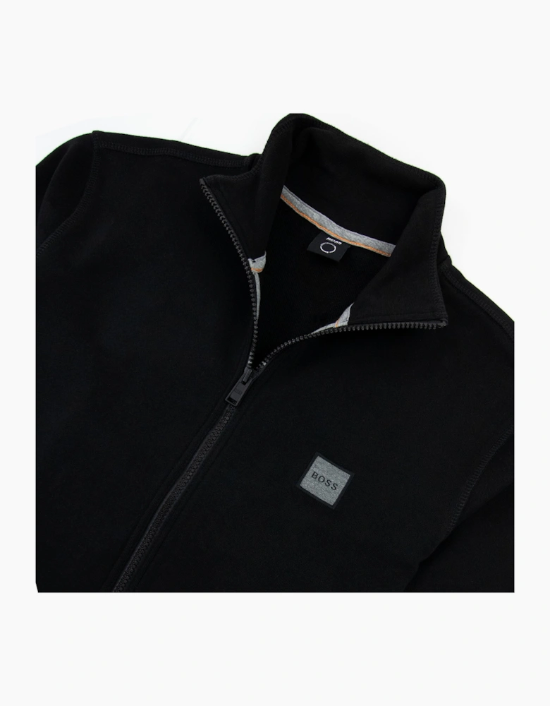 Hugo Boss Zestart 1 Patch Logo Funnel Neck Sweat Black 001