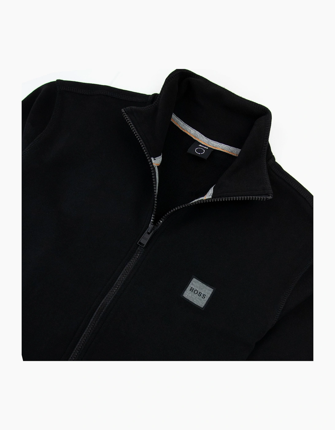 Hugo Boss Zestart 1 Patch Logo Funnel Neck Sweat Black 001