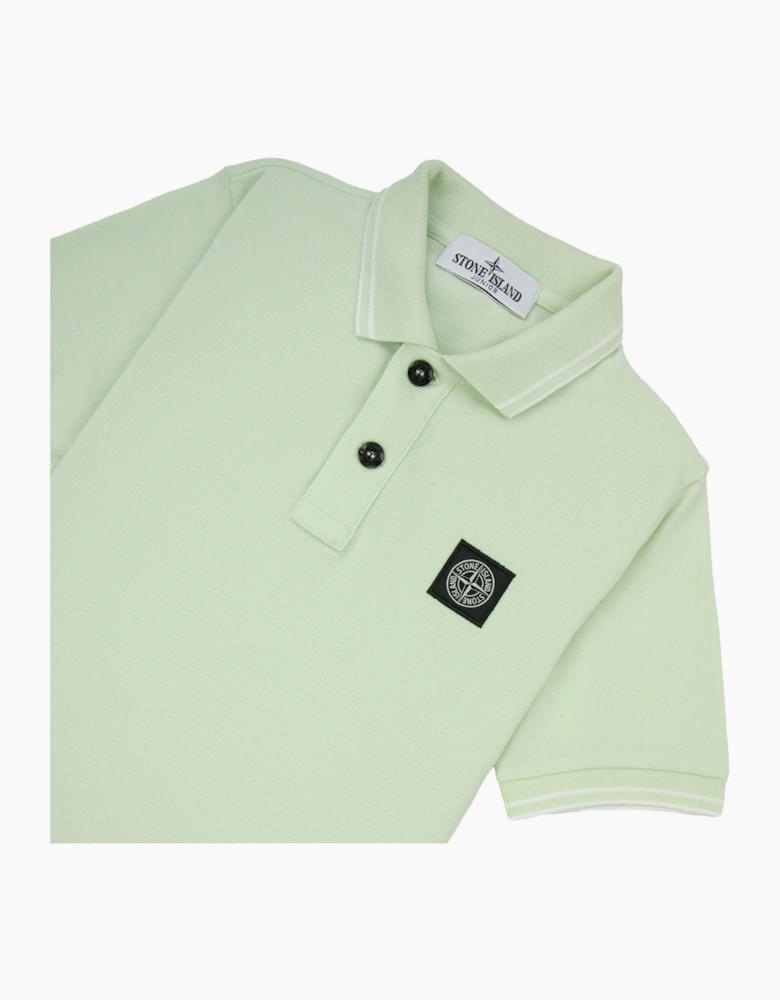 Stone Island Polo Ss Kids Chlorophyll V005c