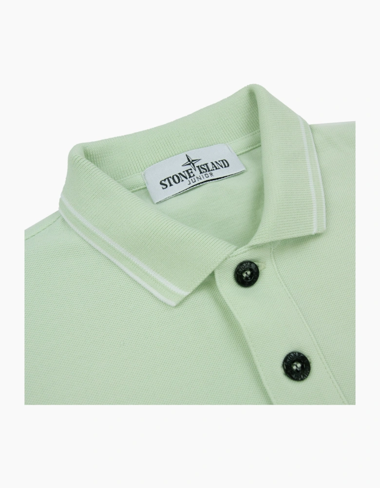 Stone Island Polo Ss Kids Chlorophyll V005c