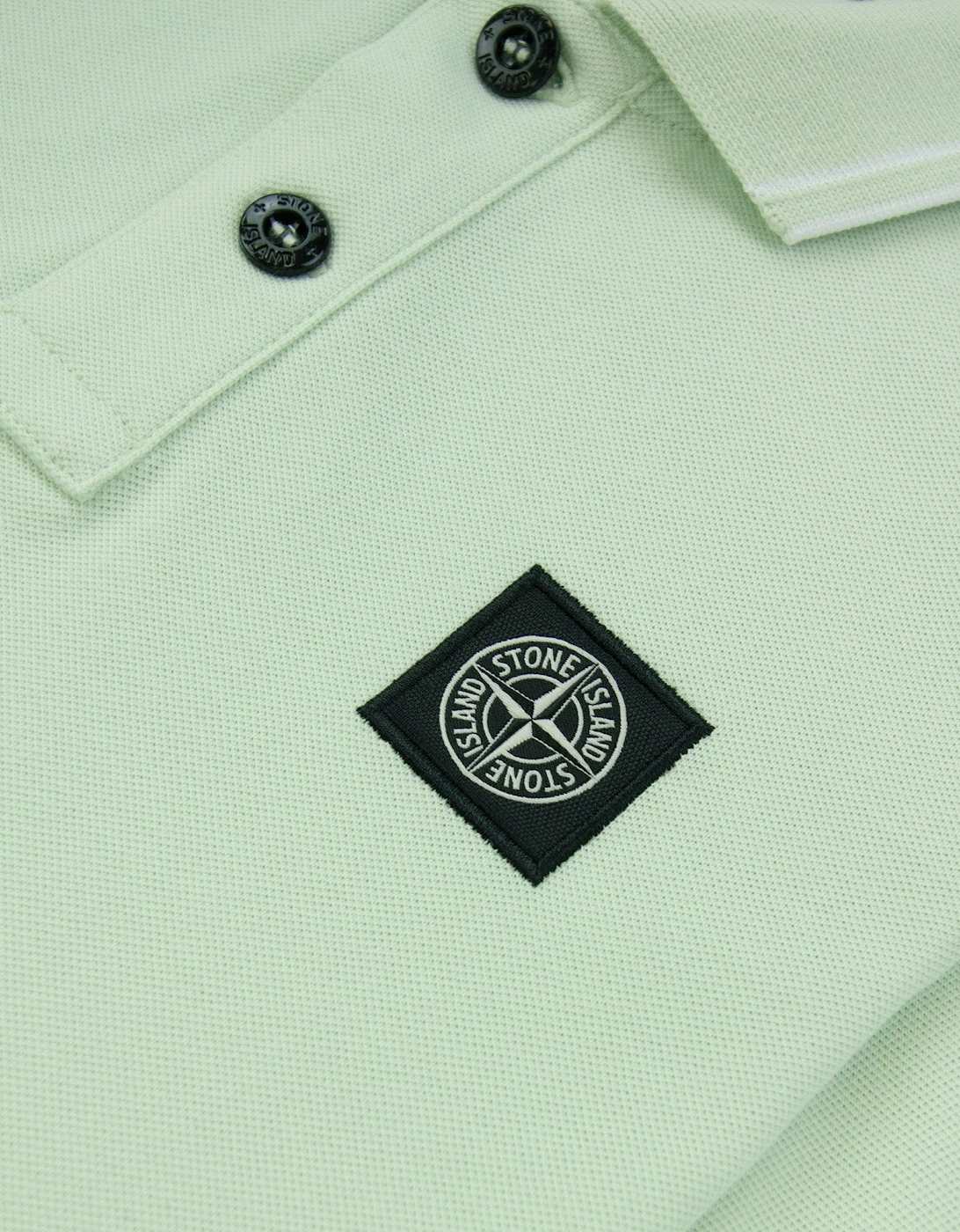 Stone Island Polo Ss Kids Chlorophyll V005c
