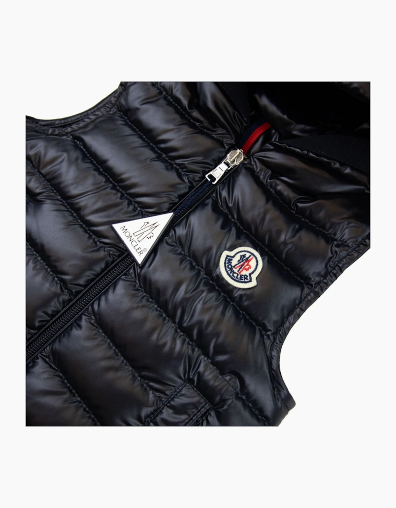 Moncler Junior Couronne Down Gilet Navy 778