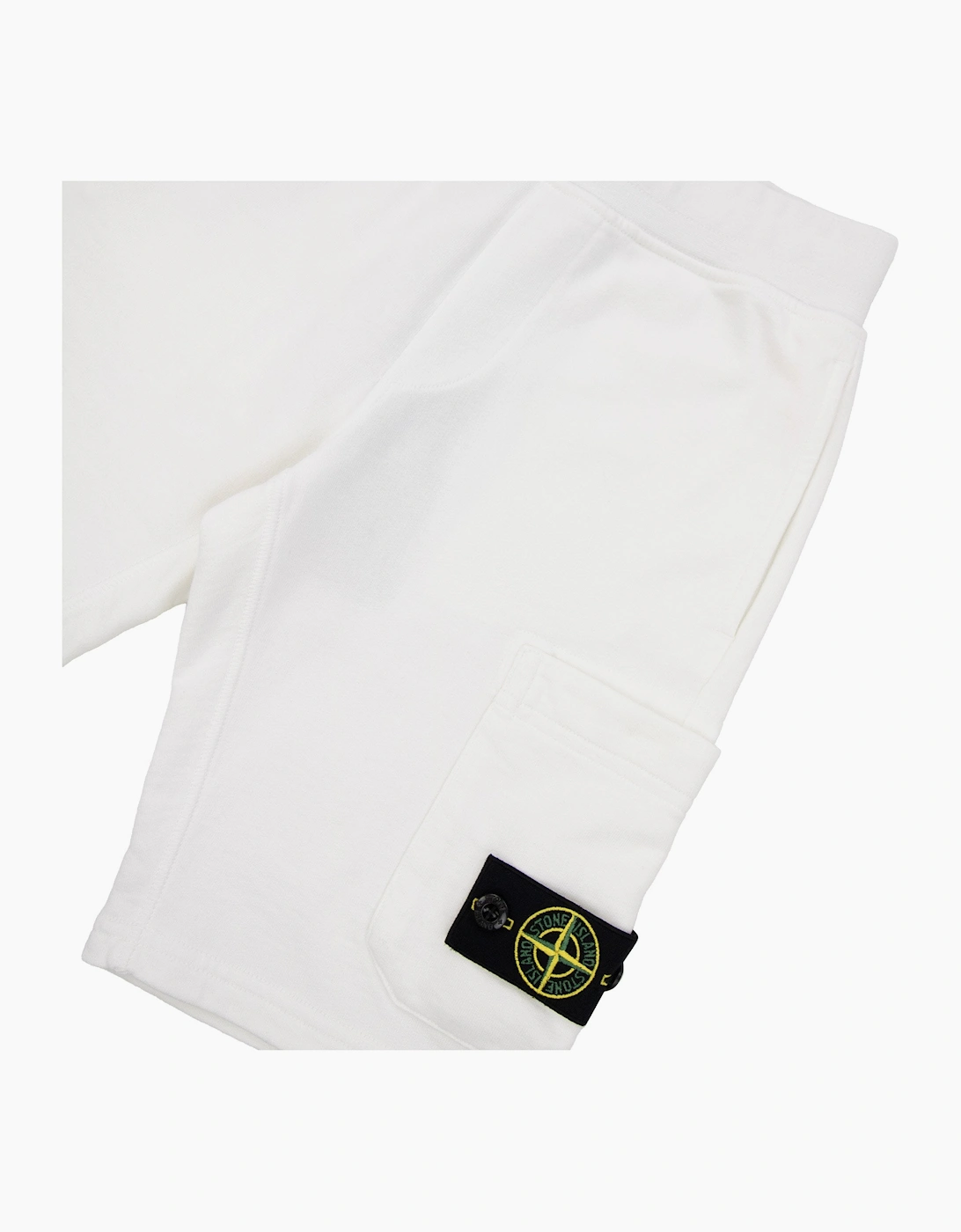 Stone Island Junior S/s Shorts White V0001