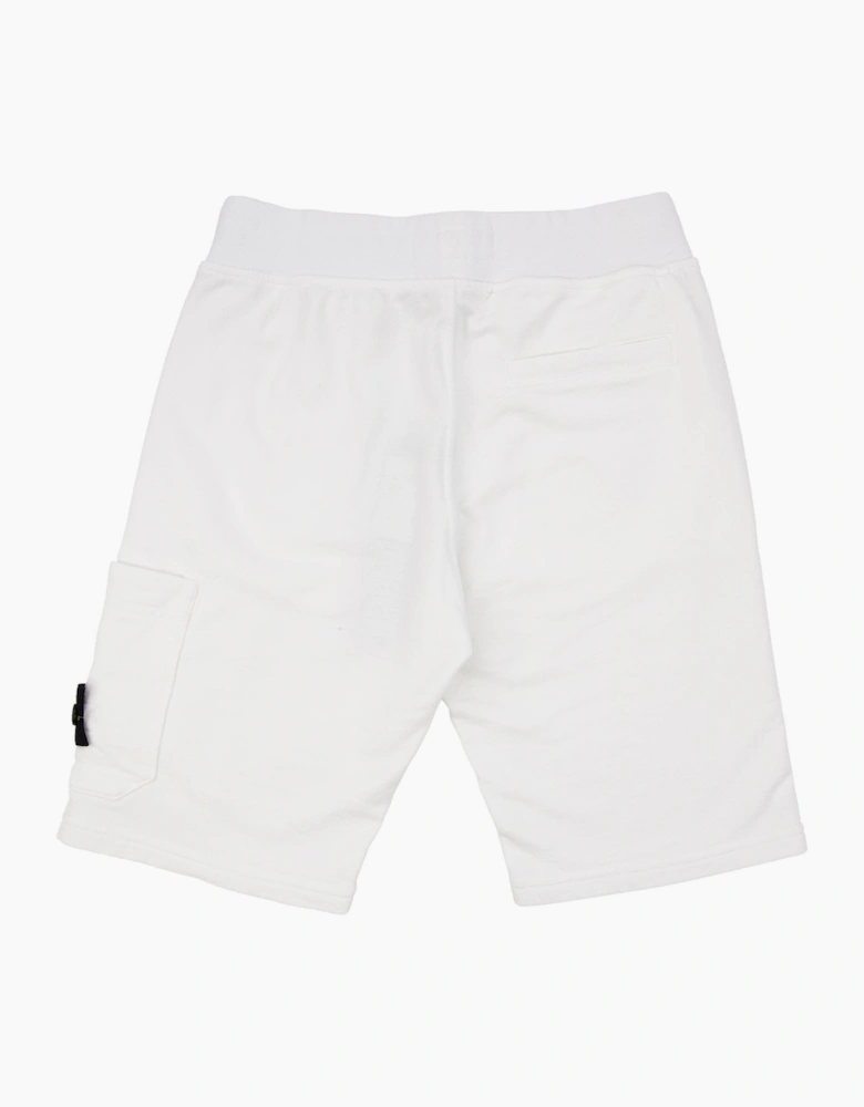Stone Island Junior S/s Shorts White V0001