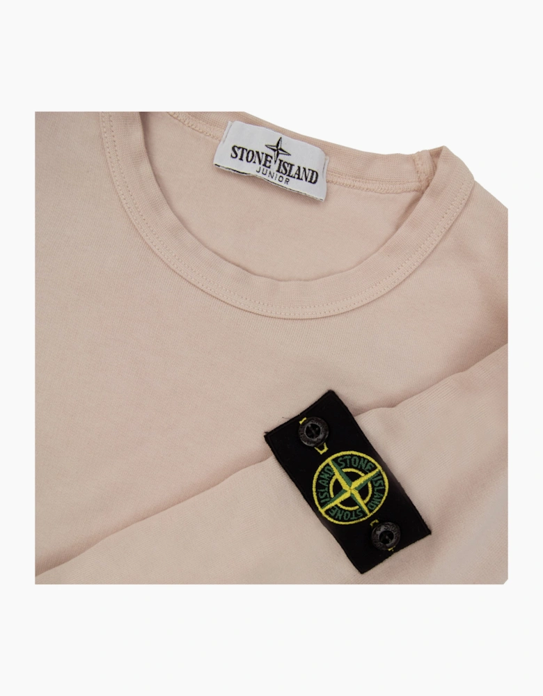 Stone Island Junior Sweatshirt Dust Pink V0082