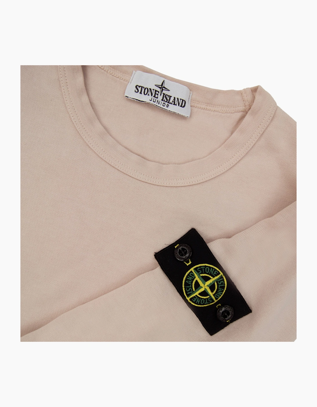 Stone Island Junior Sweatshirt Dust Pink V0082