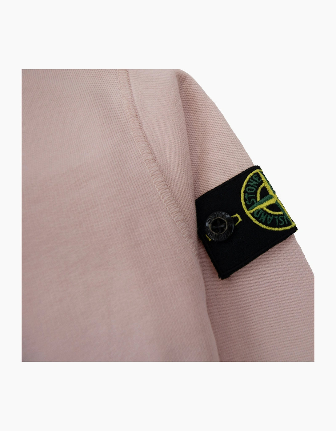 Stone Island Junior Sweatshirt Dust Pink V0082