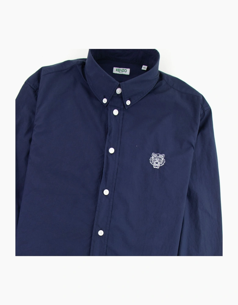 Kenzo Casual Tiger Shirt Navy