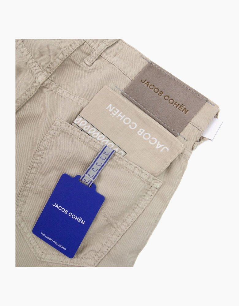 Jacob Cohen Nicolas Slim Fit Chinos Short Beige A80