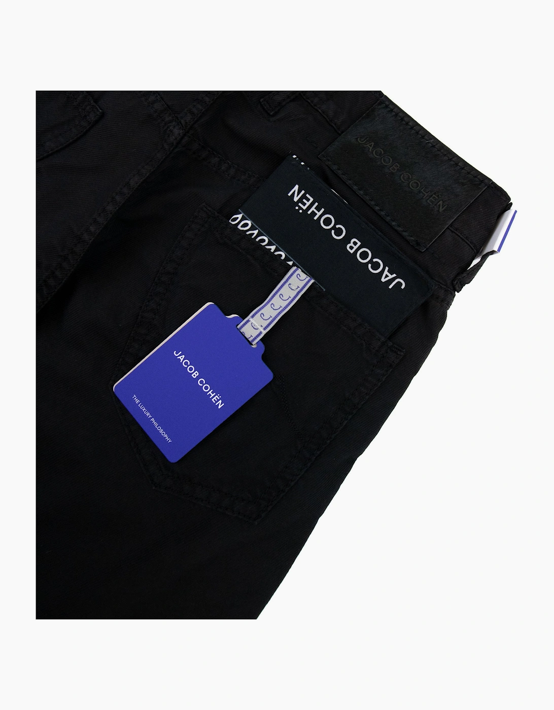 Jacob Cohen Nicolas Slim Fit Chinos Short Black C74