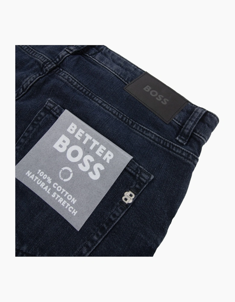 Hugo Boss H Delaware Comfort Stretch Jean Dark Blue 408