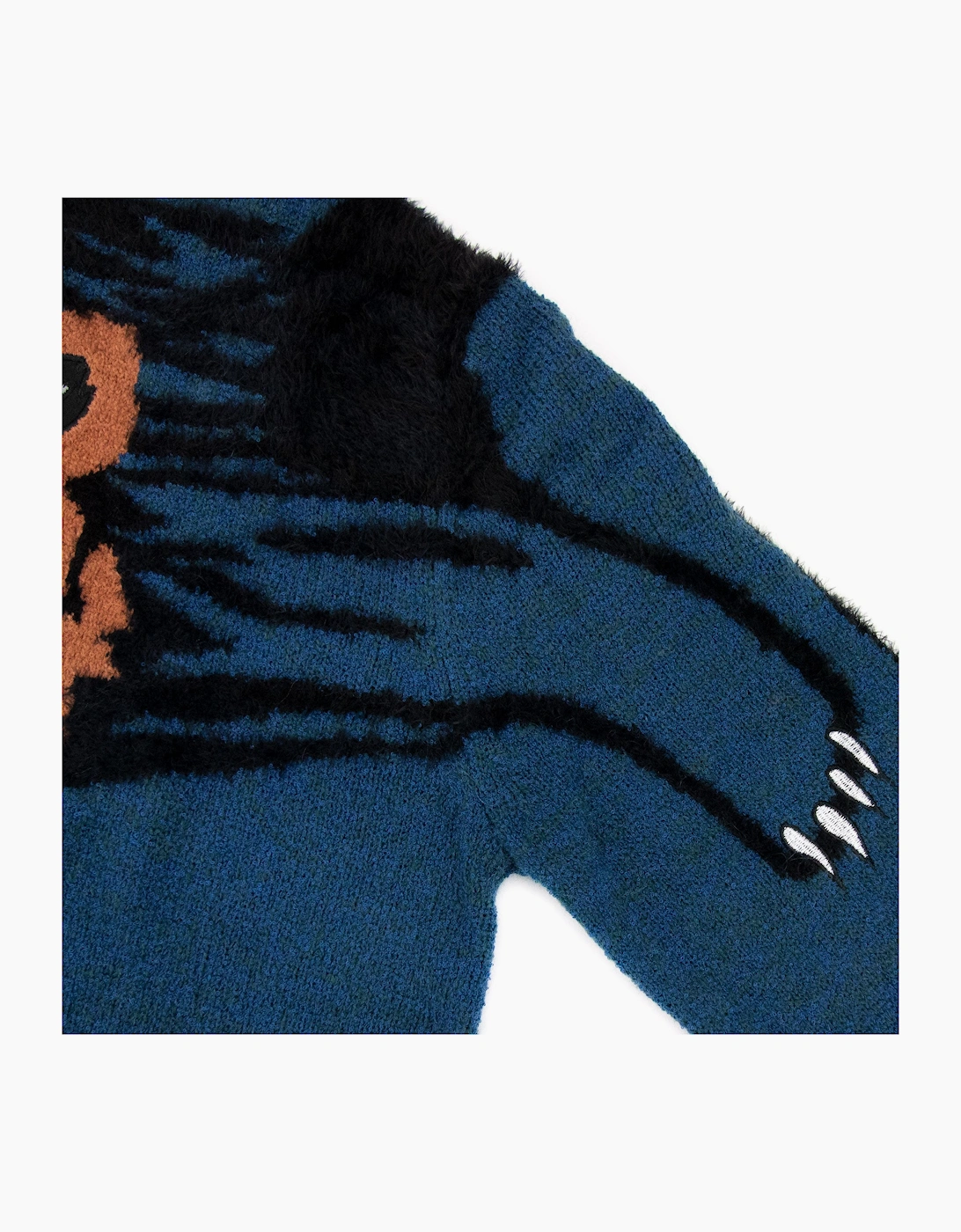 Kenzo Claw Tiger Jumper Blue/orange