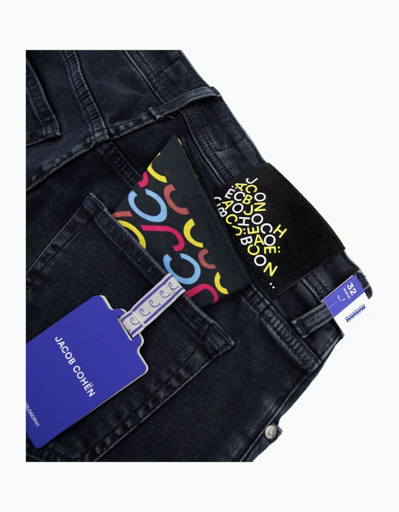 Jacob Cohen Nick Super Slim Fit Jeans Dark Navy 525d