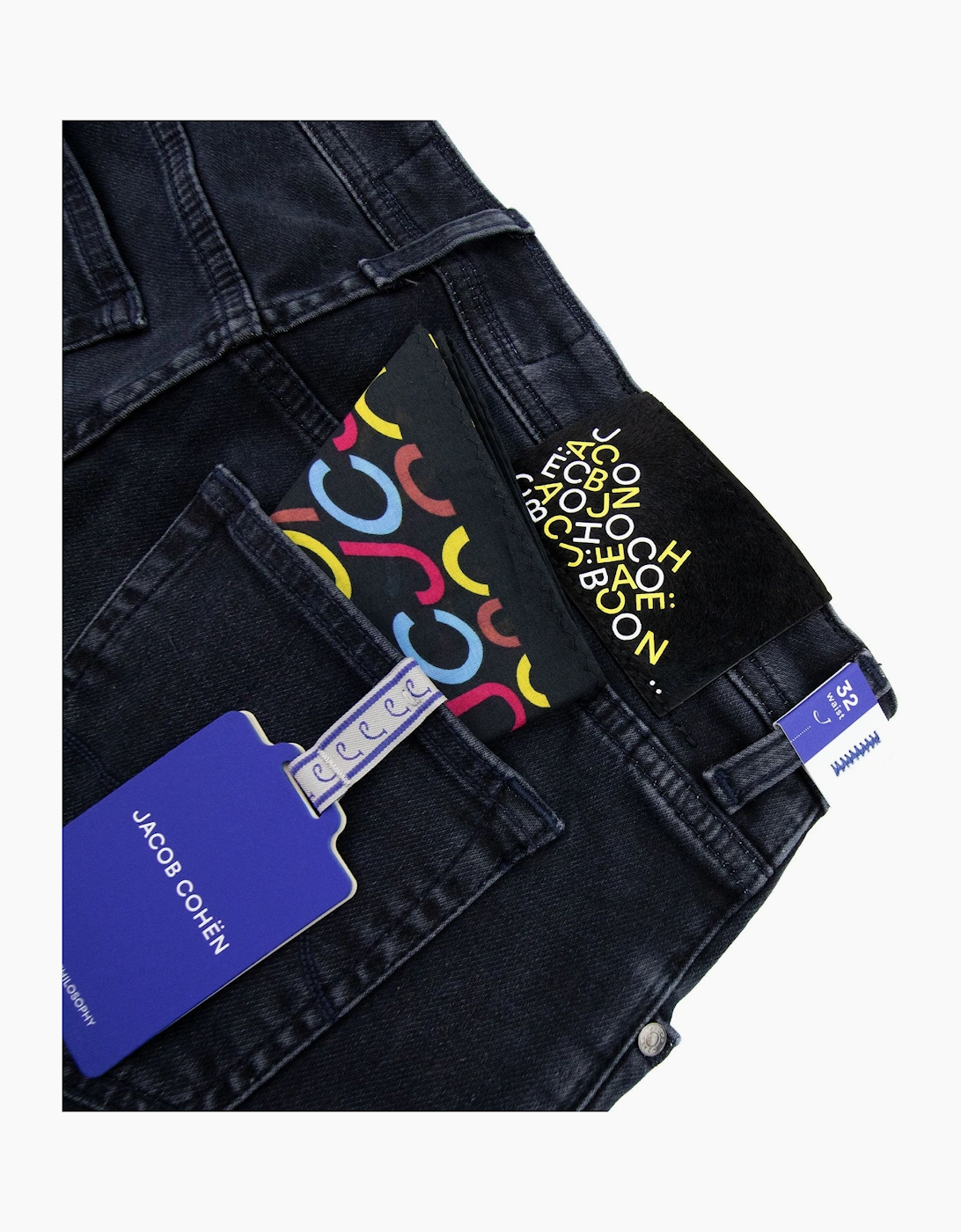 Jacob Cohen Nick Super Slim Fit Jeans Dark Navy 525d