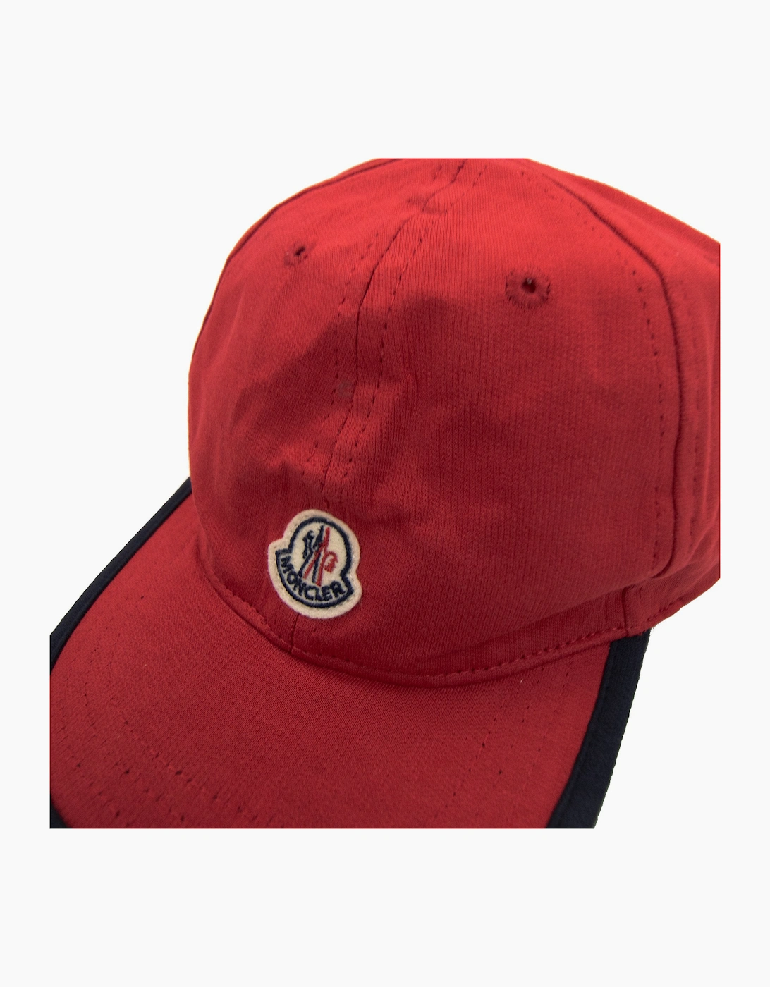 Moncler Junior Moncler Logo Cap Red