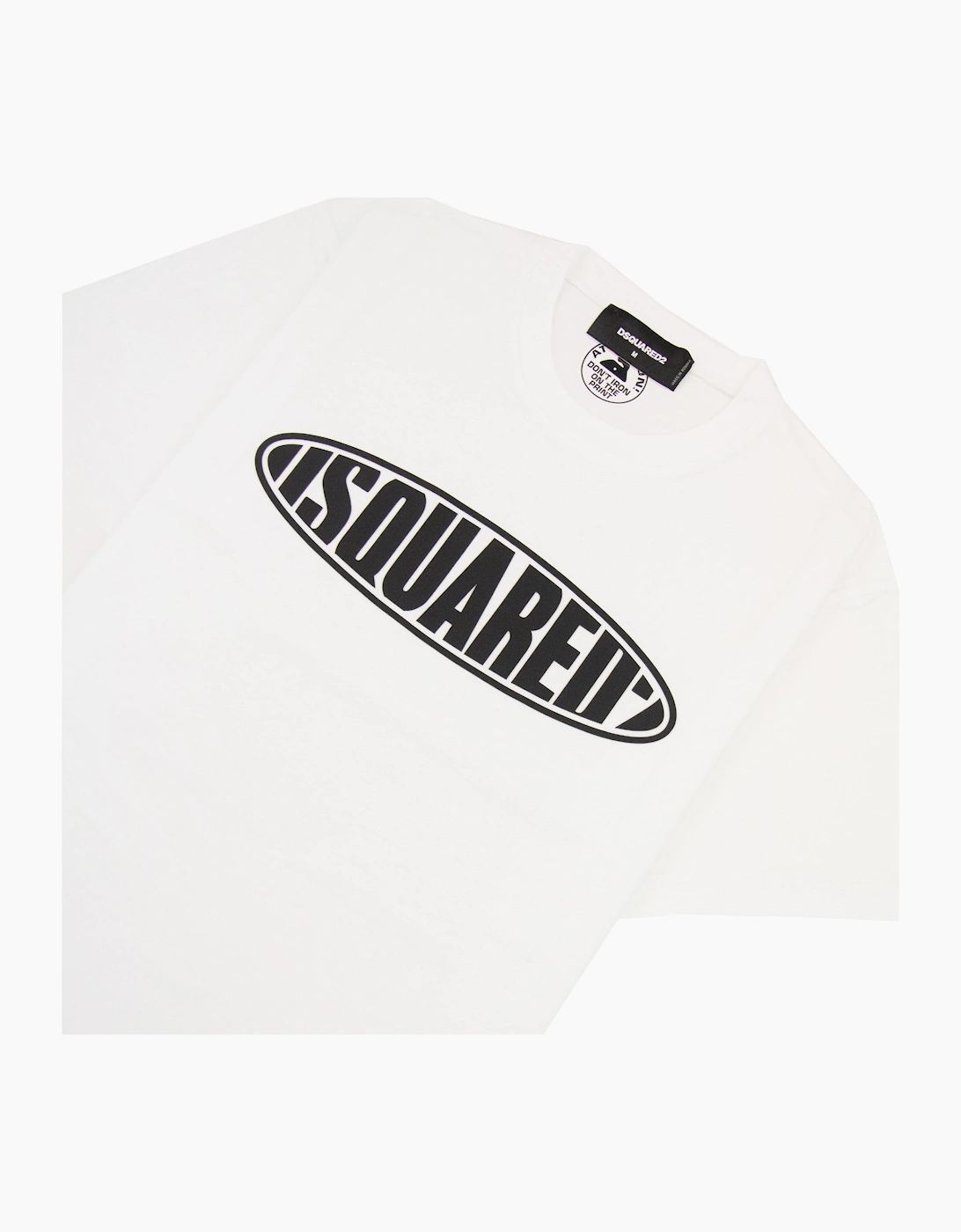 Dsquared2 Surf Board Cool T Shirt White 100