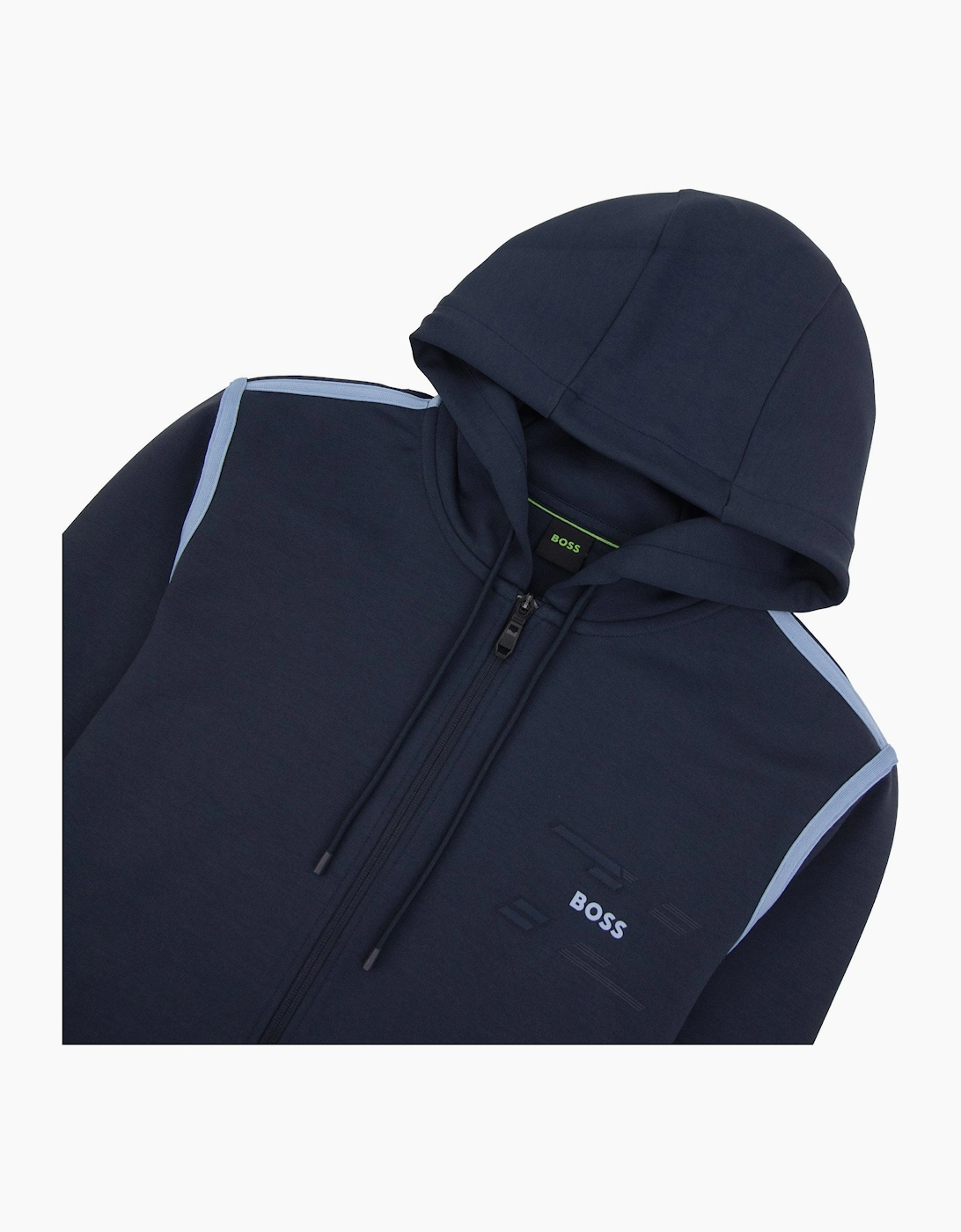 Hugo Boss Saggy Tape Tracksuit Top Navy 402