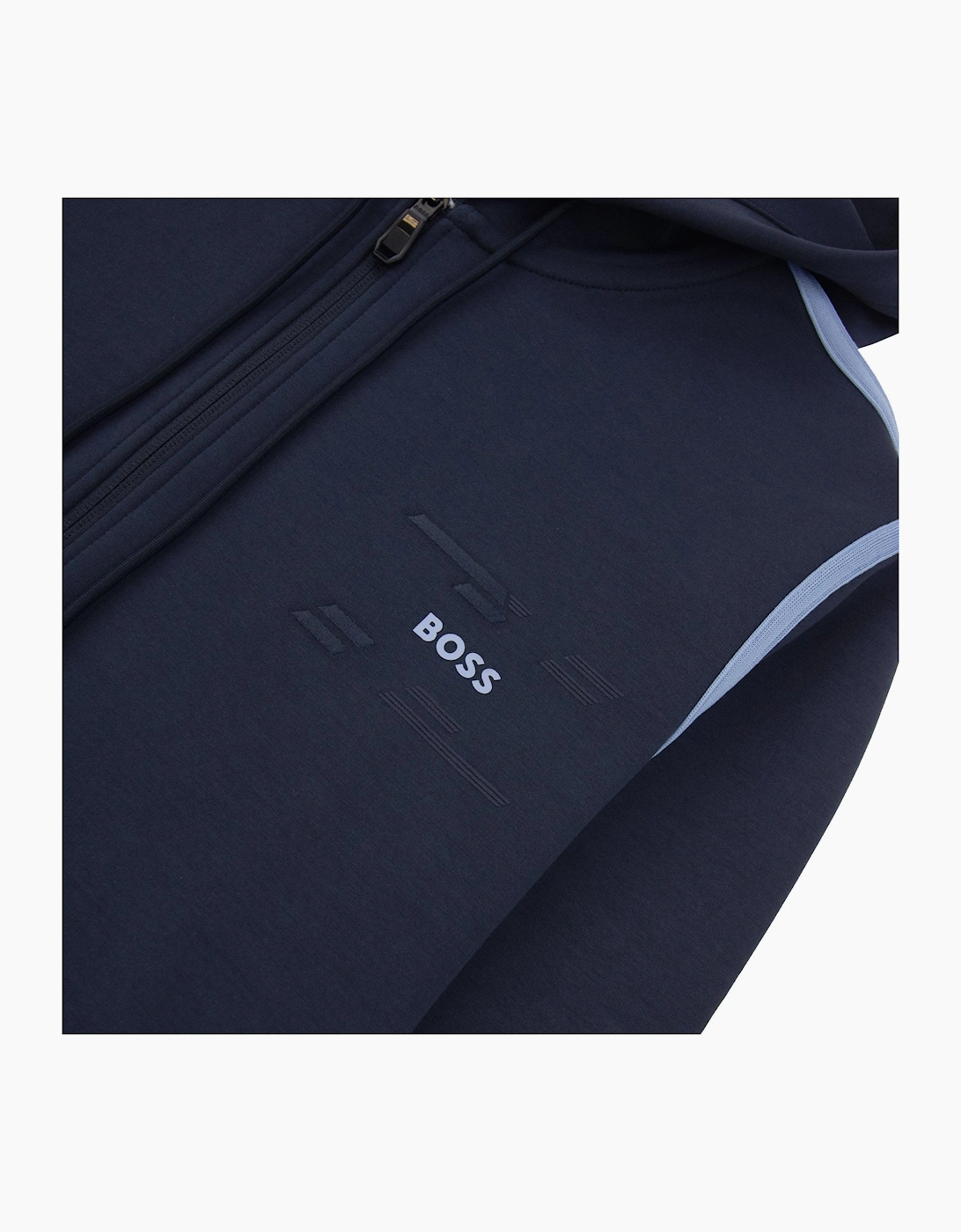 Hugo Boss Saggy Tape Tracksuit Top Navy 402