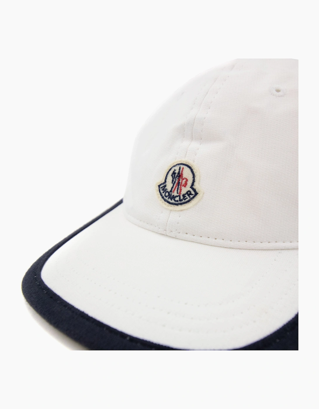 Moncler Junior Moncler Logo Cap White