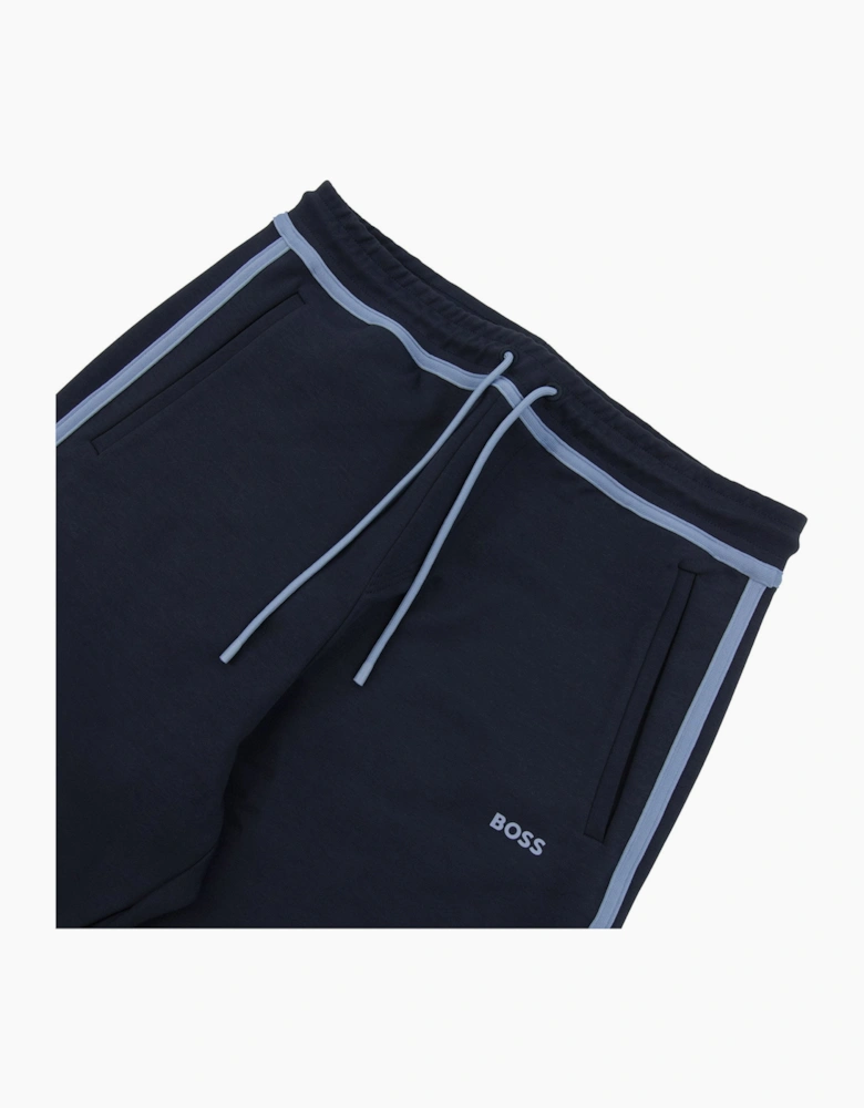 Hugo Boss Hadiko Tape Logo Tracksuit Bottoms Navy 402