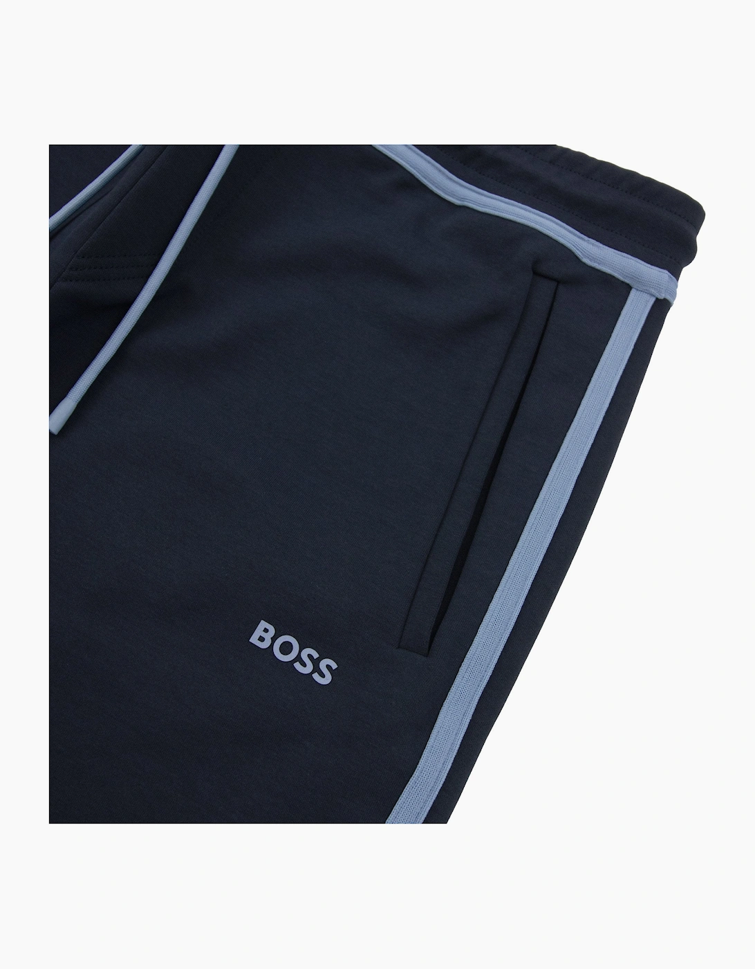 Hugo Boss Hadiko Tape Logo Tracksuit Bottoms Navy 402