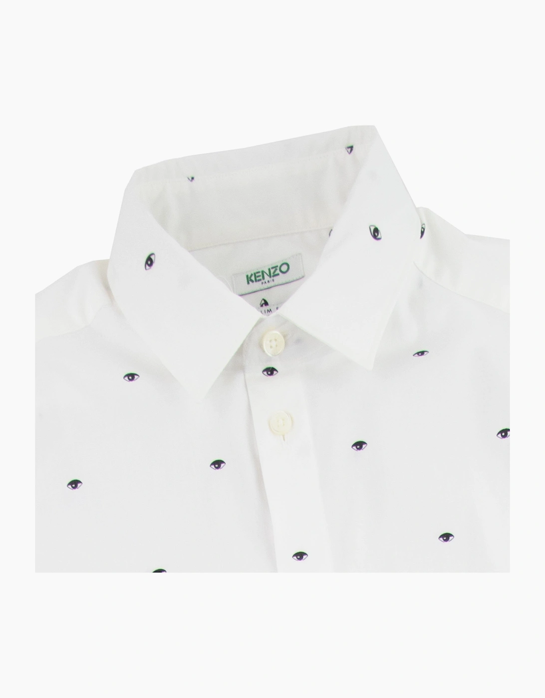 Kenzo Eye Slim Fit Shirt White
