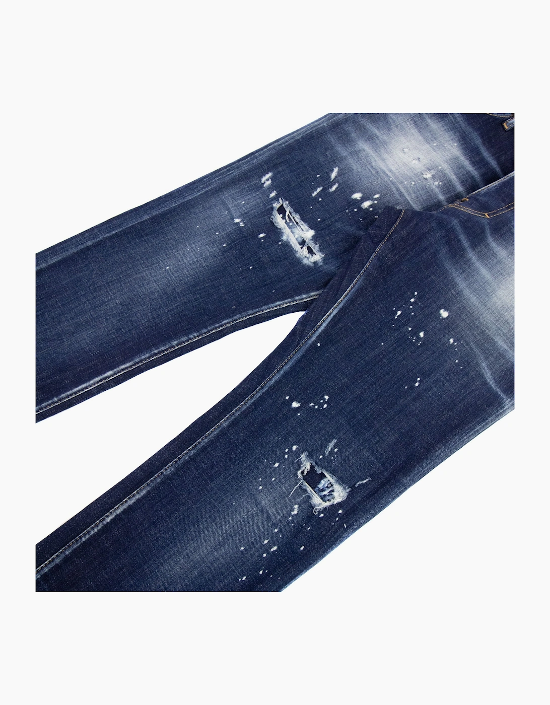 Dsquared2 Dark Ripped Skater Cool Guy Jeans Denim 470