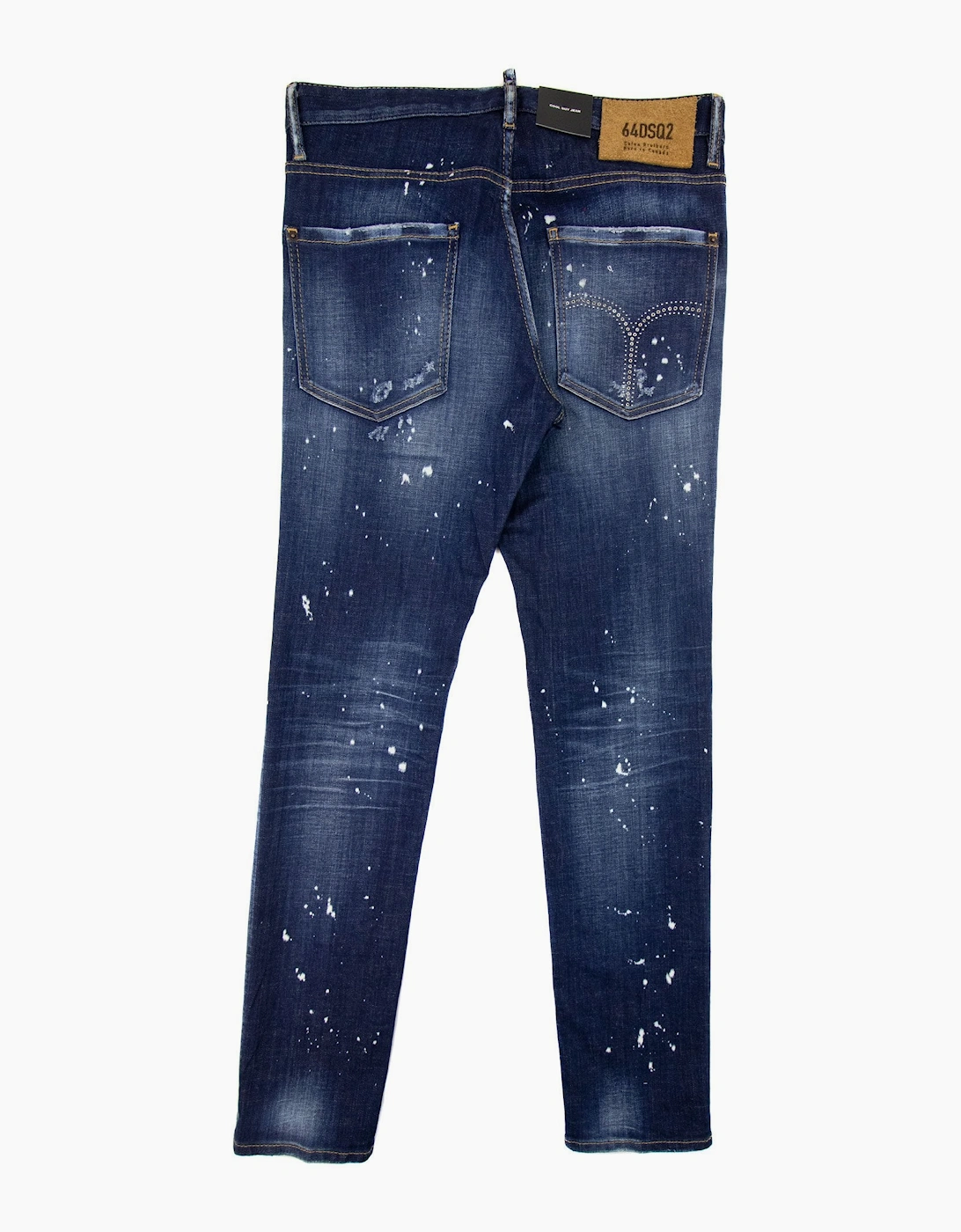 Dsquared2 Dark Ripped Skater Cool Guy Jeans Denim 470