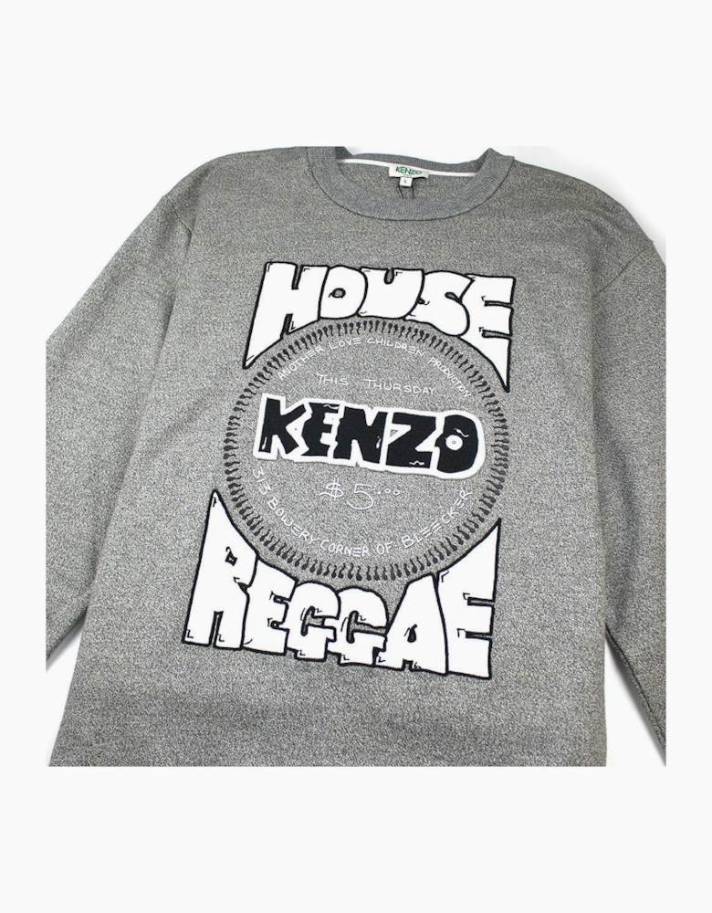 Kenzo House-Reggae Sweatshirt Grey