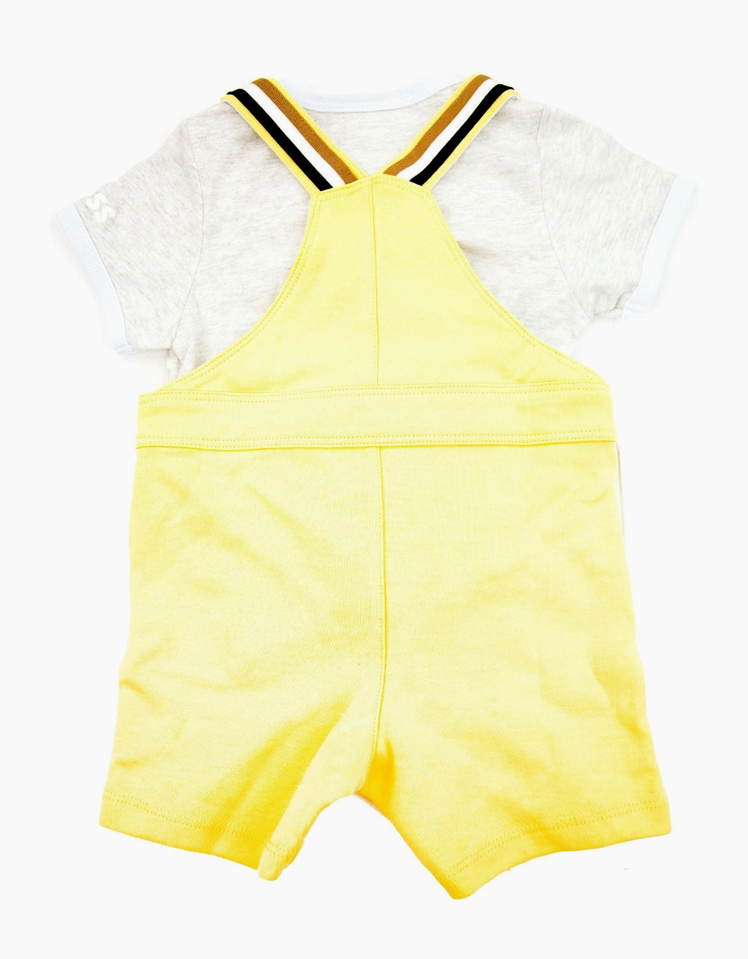 Hugo Boss Kids Boy Dungarees Set Yellow 528