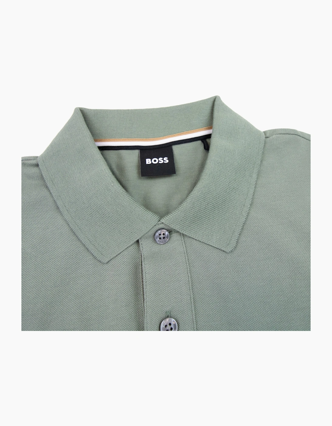 Hugo Boss Pallas Embroidered Logo S/s Polo Dark Green 343