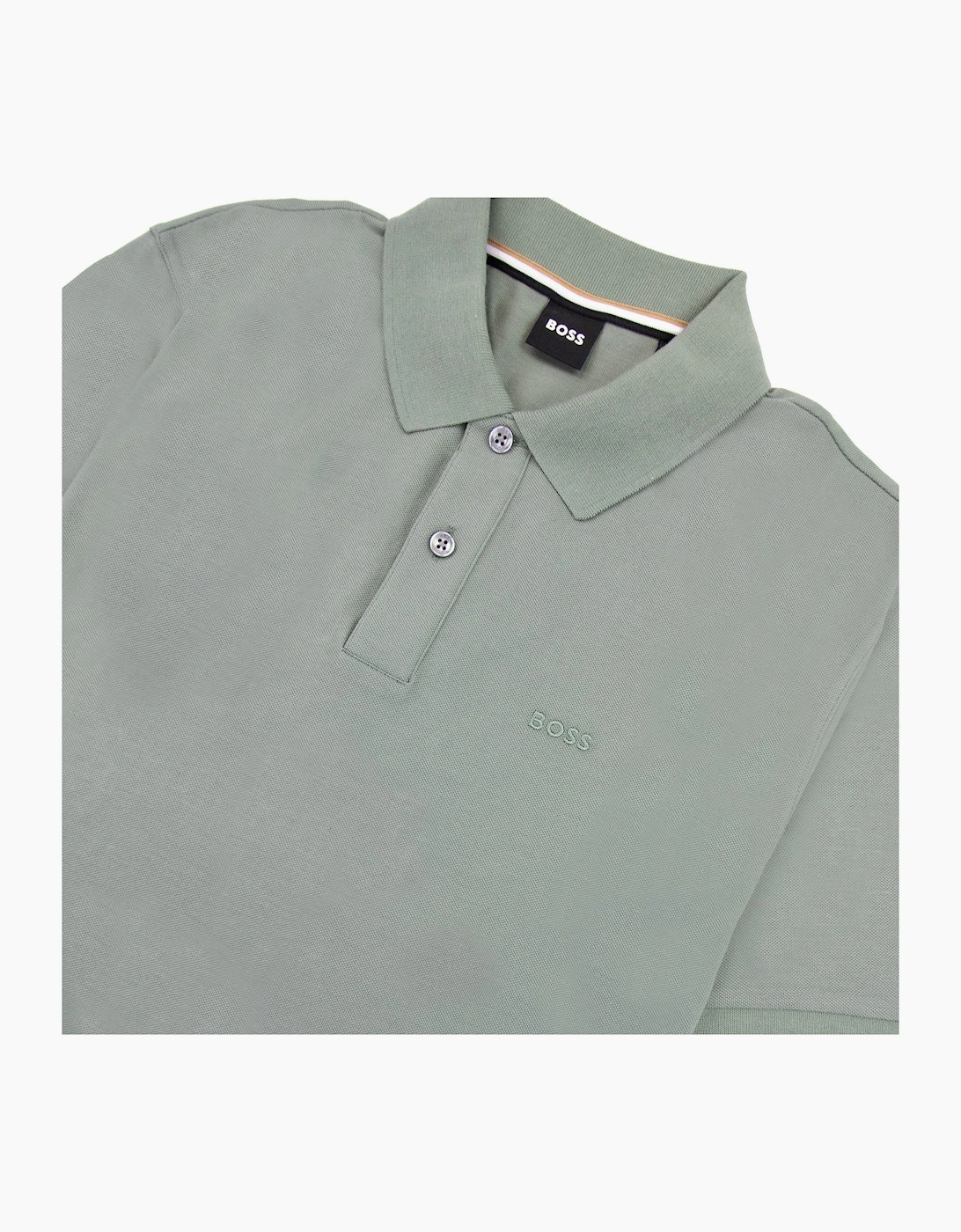 Hugo Boss Pallas Embroidered Logo S/s Polo Dark Green 343