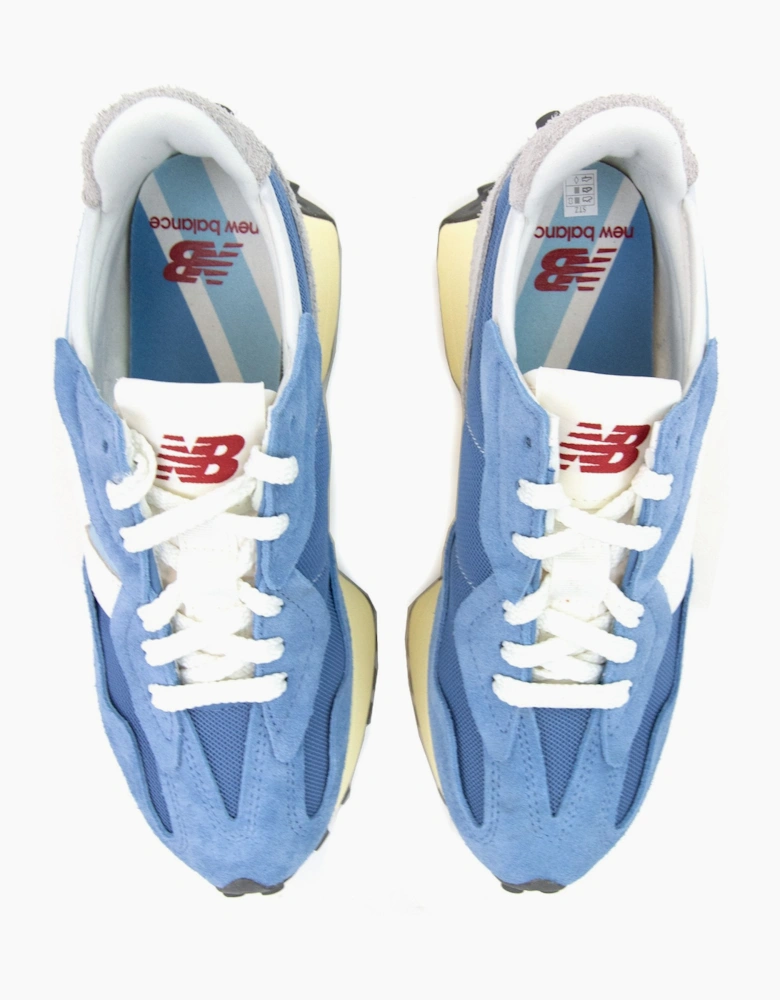 New Balance U327 Runner Trainer Blue Laguna