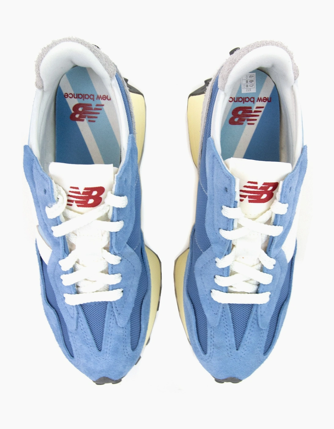 New Balance U327 Runner Trainer Blue Laguna
