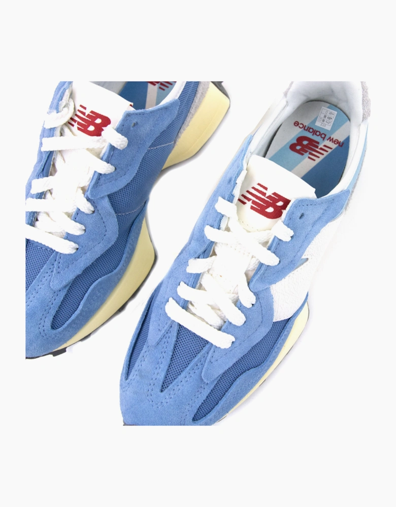 New Balance U327 Runner Trainer Blue Laguna