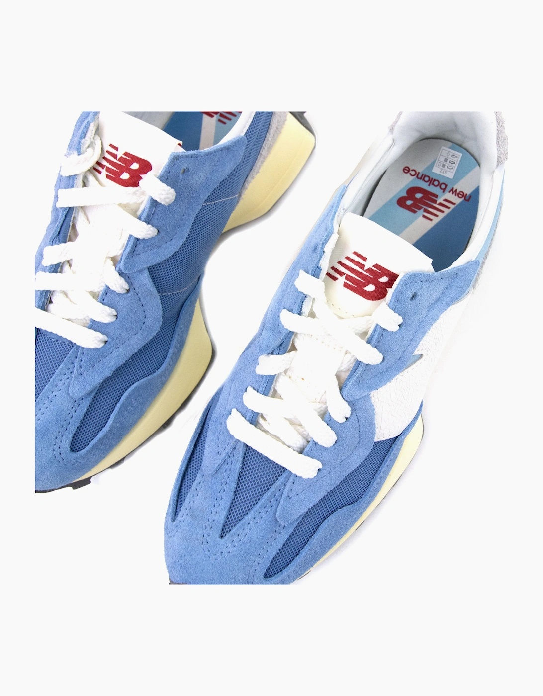 New Balance U327 Runner Trainer Blue Laguna